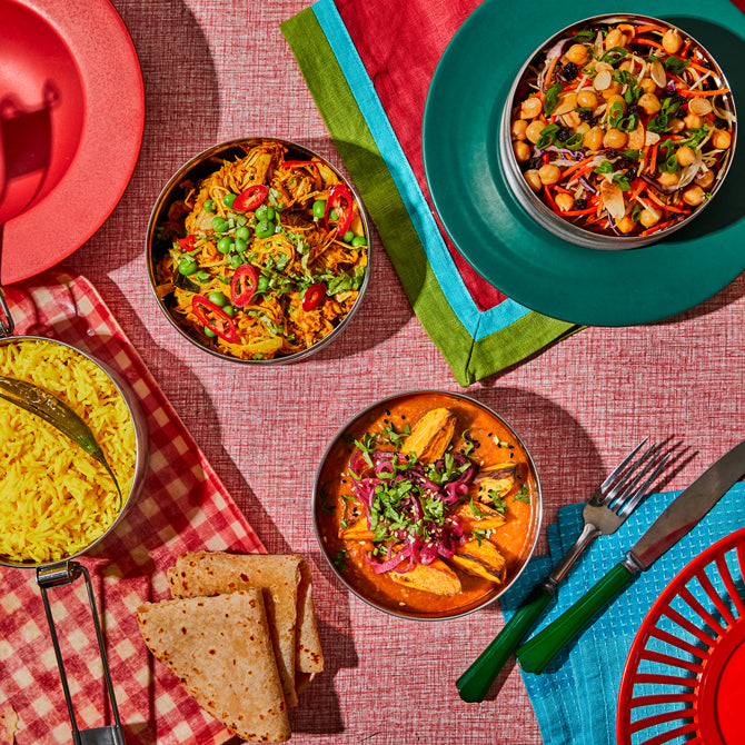 Seasonal Dabba Dinner Party