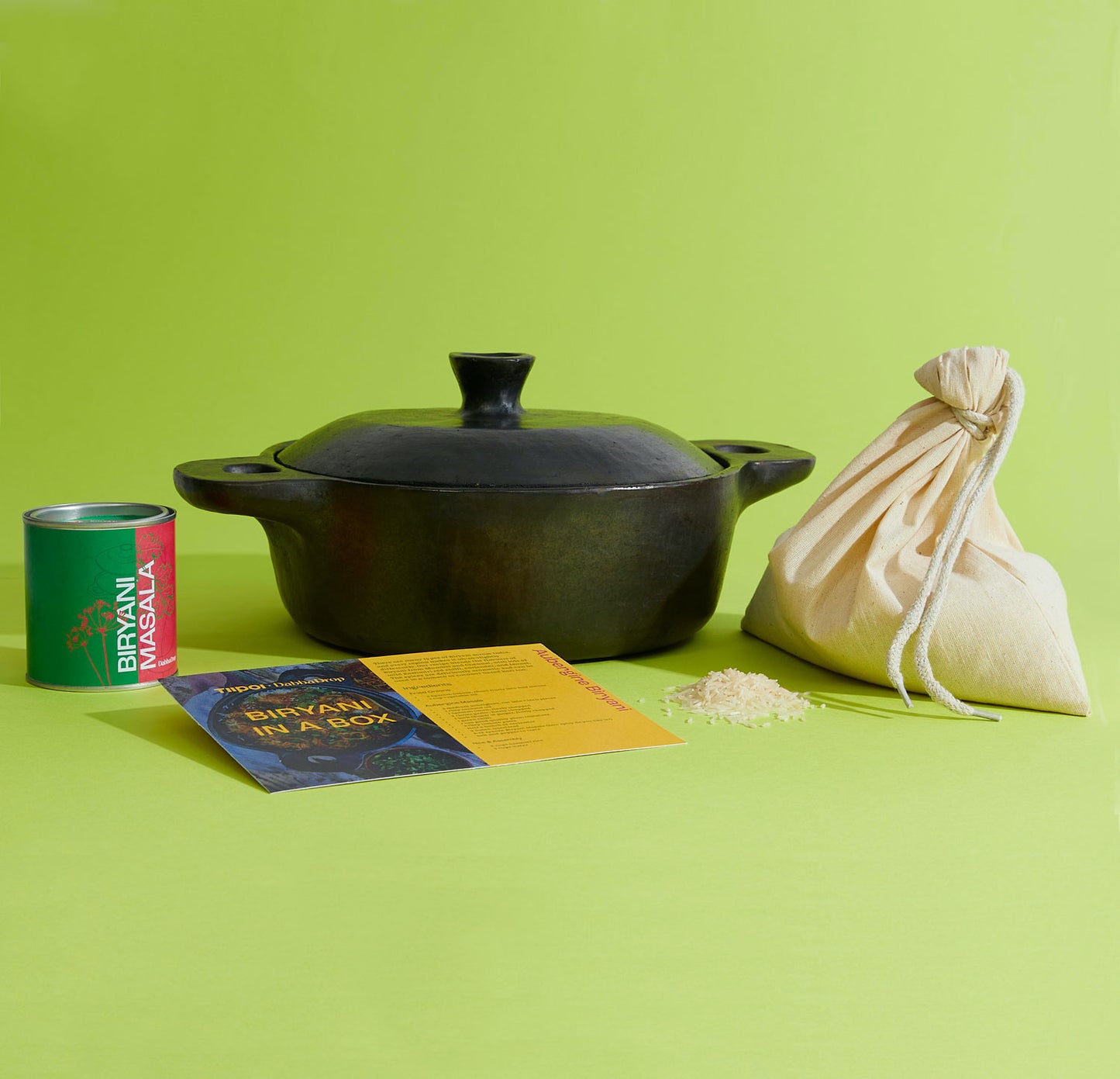 DabbaDrop x Tiipoi - A limited edition Biryani KARIPOT Kit
