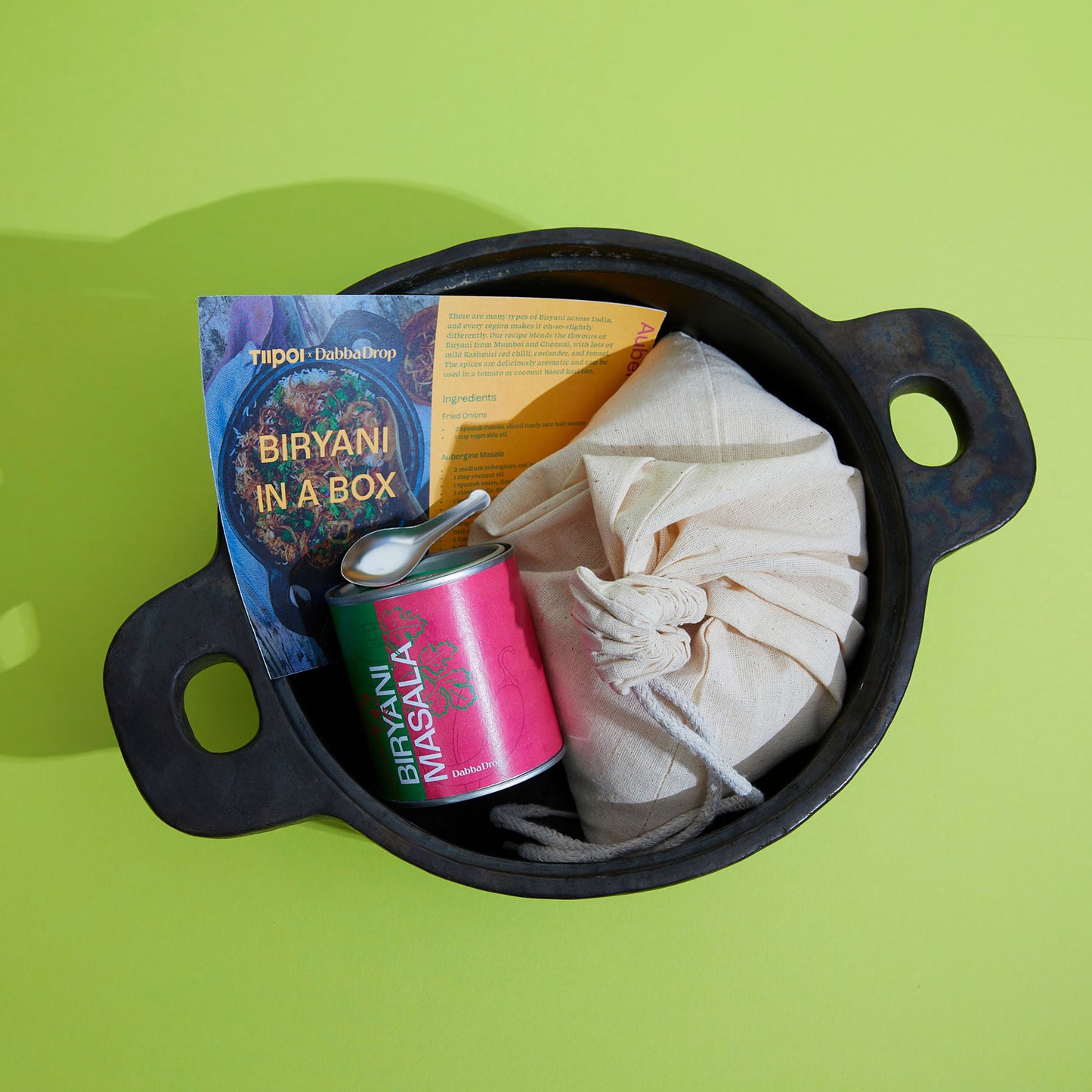 DabbaDrop x Tiipoi - A limited edition Biryani KARIPOT Kit