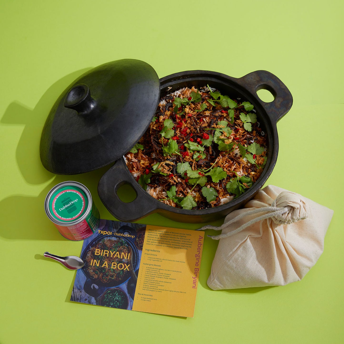 DabbaDrop x Tiipoi - A limited edition Biryani KARIPOT Kit