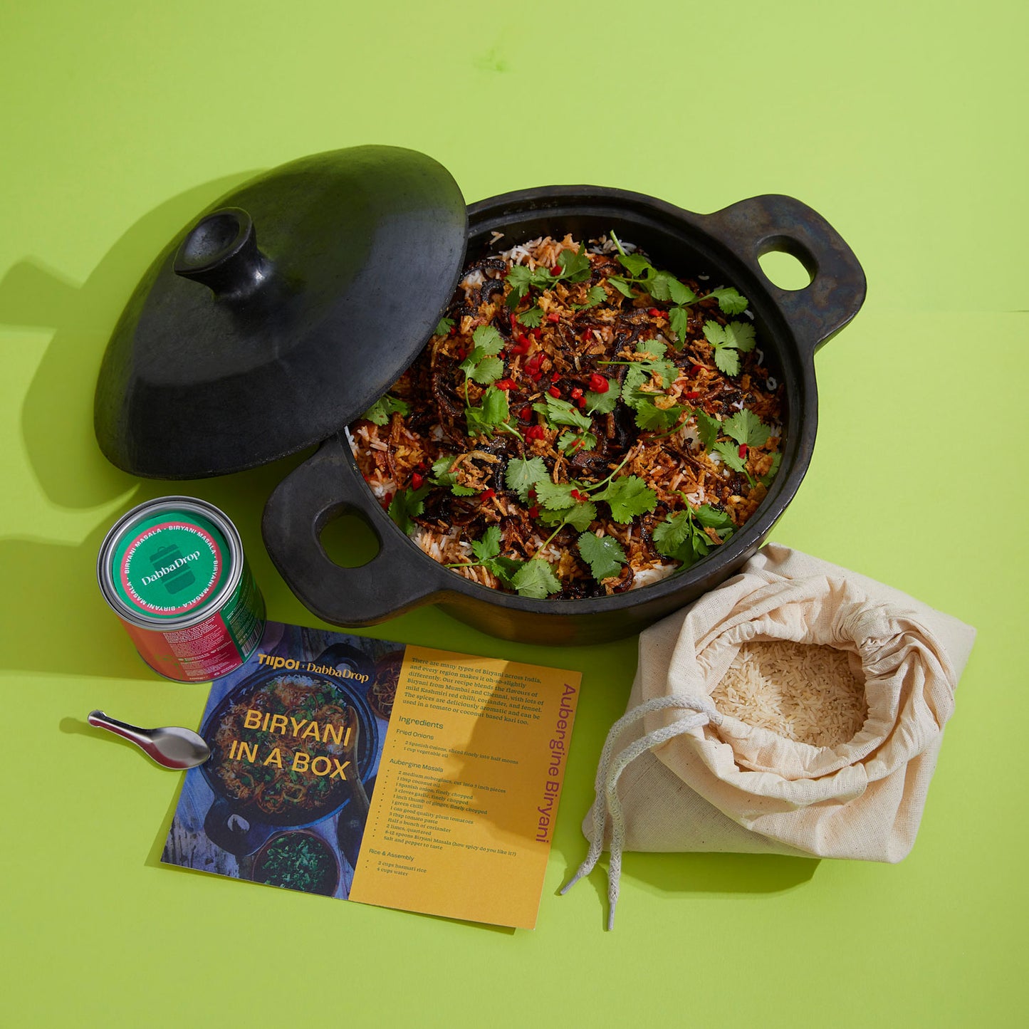 DabbaDrop x Tiipoi - A limited edition Biryani KARIPOT Kit