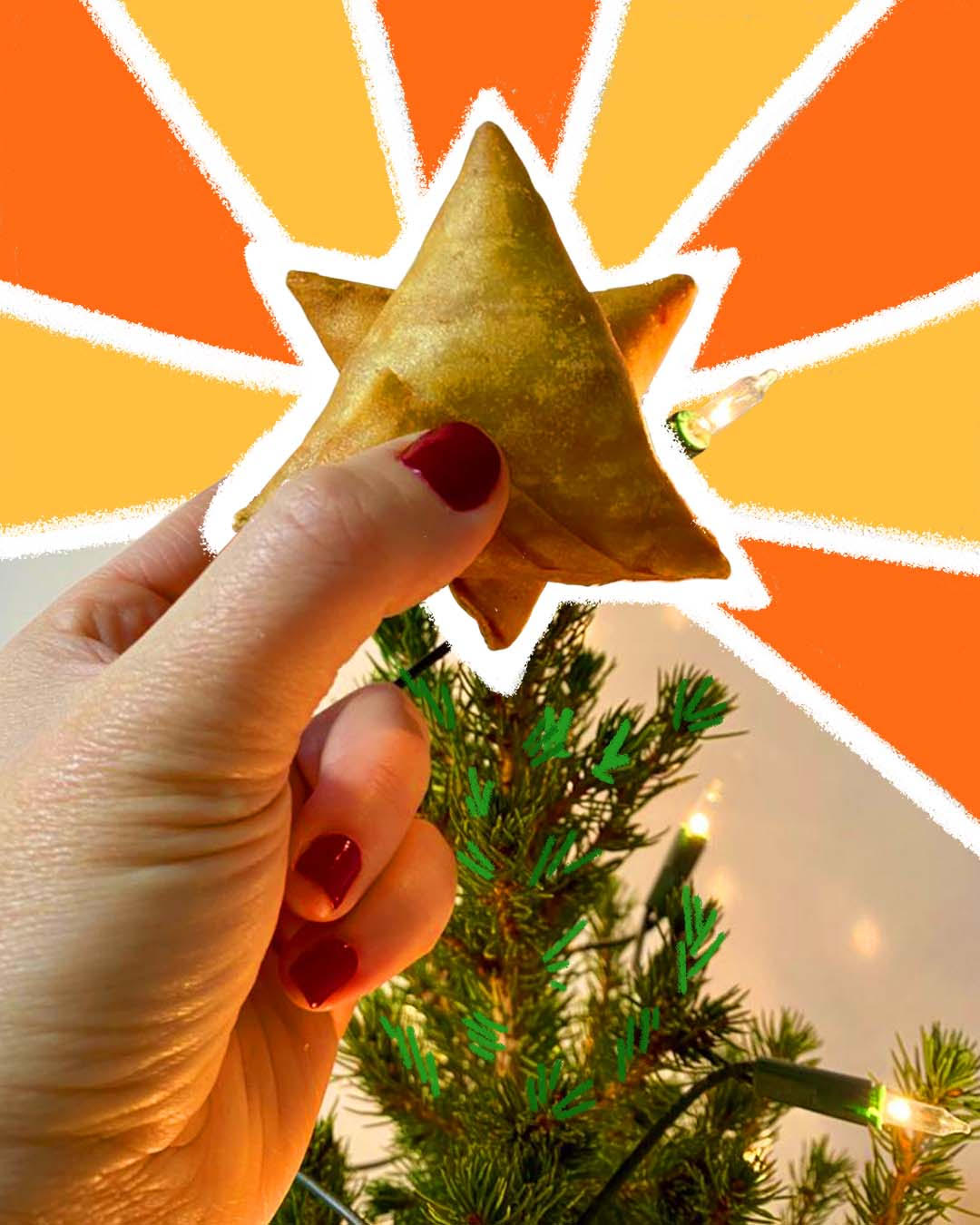 Christmas Samosas (2 pieces)