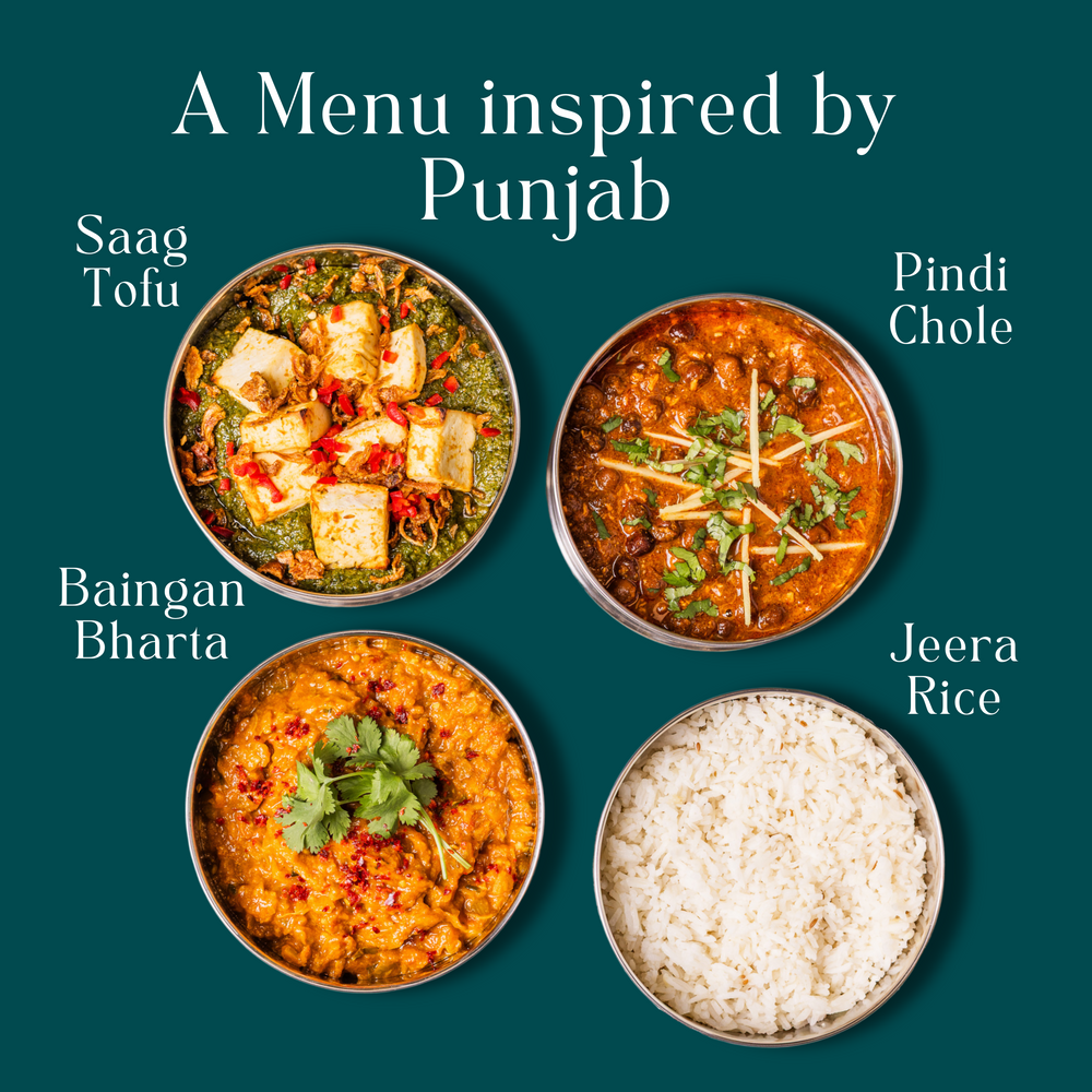 Punjab menu, next delivered on: