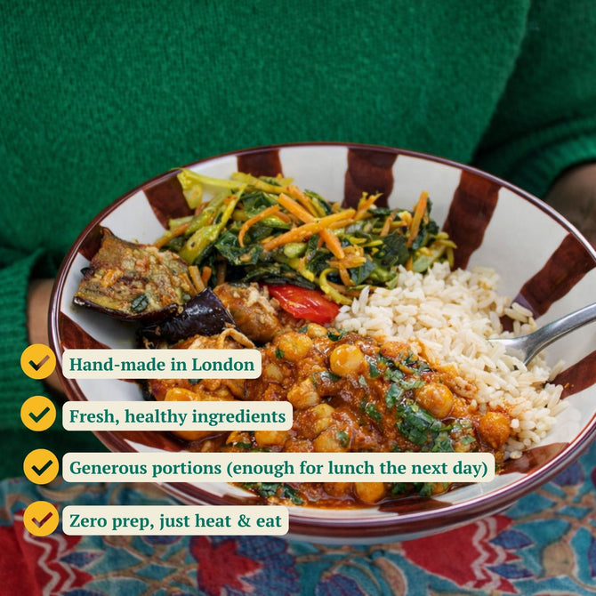 Perfect for busy London evenings when you’re done making decisions