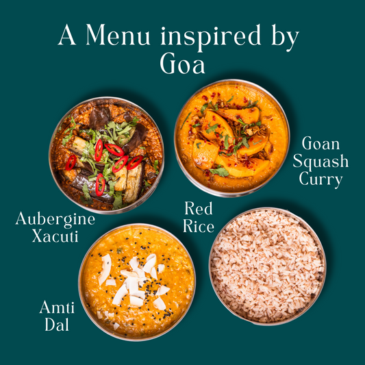 Goa menu, next delivered on: