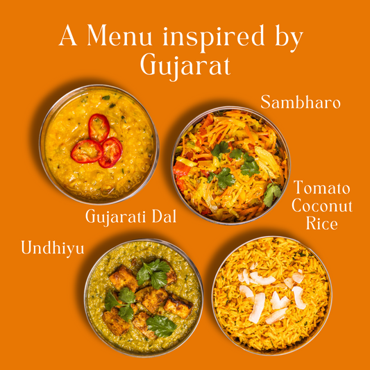 Gujarat Menu, next delivered on: