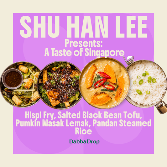 A SINGAPORE menu, in collaboration with Shu Han Lee