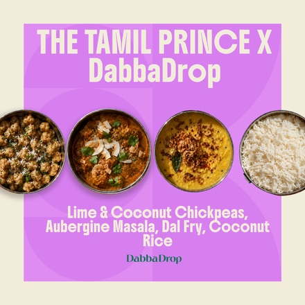 DabbaDrop x The Tamil Prince