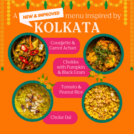 Kolkata Menu, next delivered on: