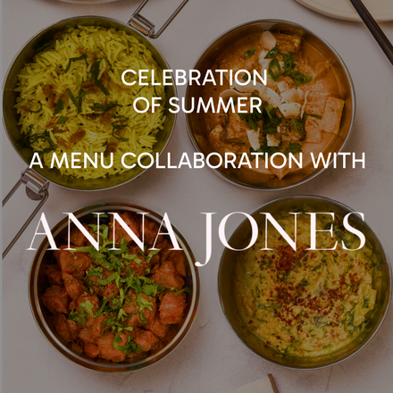 DabbaDrop x Anna Jones menu collaboration, next delivered on: